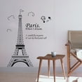 thumbnail image 3 of Wallpaper,Paris Art Decor Eiffel Tower Diy Wall France Diy Mural Room Decal Of No No Just Peel And Stick Sticker No No Decor Sticker No Wall Stickers Romantic View Romantic Stickers Huiop, 3 of 6