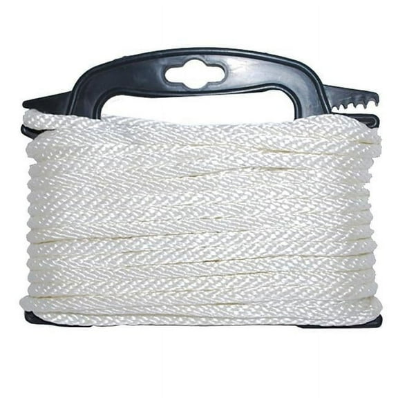 0.18 in. x 100 ft. Braided Nylon Line - White