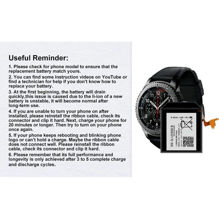 Frontier Watch Samsung Gear S3 Frontier Instrucciones Os