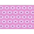 thumbnail image 1 of Ahgly Company Machine Washable Indoor Rectangle Transitional Blossom Pink Area Rugs, 2' x 3', 1 of 7