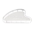 thumbnail image 2 of BELOVING Eyebrow Shaping Ruler Portable Beginners Positioning Arch Brow Mapping Ruler 6cmx3cm, 2 of 9
