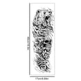 thumbnail image 4 of Etiqueta Engomada Del Tatuaje Del Brazo 3D Animal Brazo Tatuaje Lobo León Cool Falso Tatuaje Oso para Niñas Niños Amante Pareja Wdftyju Libre de BPA, 4 of 4