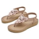 thumbnail image 1 of Zapatos de mujer Sandalias de plataforma resistentes al desgaste cómodas informales de tacón bajo con flores de cristal bohemio Wmkox8yii nm3054, 1 of 4