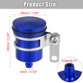 thumbnail image 3 of Motorcycle Front Brake Master Cylinder Brake Clutch Fluid Reservoir Oil Tank Cup for Yamaha for Kawasaki for Honda Blue, 3 of 6