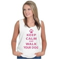 thumbnail image 4 of Keep Calm Walk Your Dog Pet Owner Tank Top T Shirts Men Women Brisco Brands S, 4 of 5