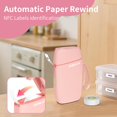 thumbnail image 4 of Mini impresora de etiquetas Rongta R5 Bluetooth portátil rosa, 4 of 7