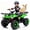 Green, variant on 24V Ride on Car, Kids ATV Quad with Bluetooth Music w/Storage Racs, Anti-Slip Tires, 160W Motors, Crash Bars, Power Display, LED Lights & Bluetooth, 24 Volt Ride on Toys for Toddlers Ages 3+, Blue