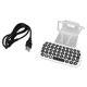 thumbnail image 4 of Teclado Gamepad Inalámbrico, Teclado Controlador ABS Plug And Play Con Cable De Carga Para Escribir LHCER Keyboard for PS5 Wireless Controller, 4 of 8
