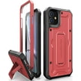 thumbnail image 1 of ArmadilloTek Vanguard Case Compatible with iPhone 11 (6.1 inches) Military Grade Full-Body Rugged with Kickstand and Built-in Screen Protector - Red, 1 of 4