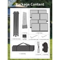 thumbnail image 6 of Accreate 11x11 ft Outdoor Gazebo with Mosquito Net - Heavy Duty Patio Shelter, Double Roof & Sturdy Metal Frame for Backyard, Garden, Deck and Lawn, 6 of 6