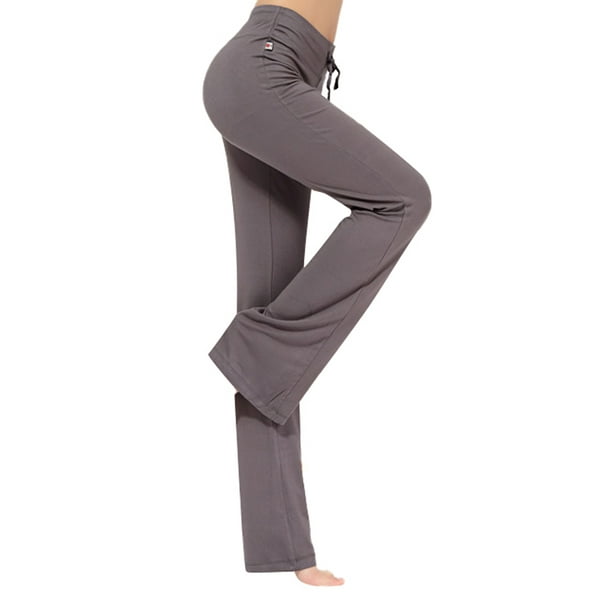 gym leggings with drawstring waist