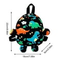 thumbnail image 3 of FUZHIQ School Backpacks New Schoolbag Cartoon Dinosaur Outdoor Lightweight Backpack Bag, 3 of 7