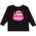 thumbnail image 3 of Inktastic I Love Dancing Dance Teacher Girls Long Sleeve Toddler T-Shirt, 3 of 5