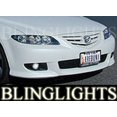 thumbnail image 1 of For 2003 2004 2005 2006 2007 2008 Mazda6 Erebuni Body Kit Foglamps Drivinglights, 1 of 5