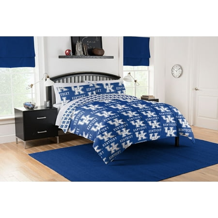 Ncaa Kentucky Wildcats Bed In A Bag Bedding Set Walmart Com