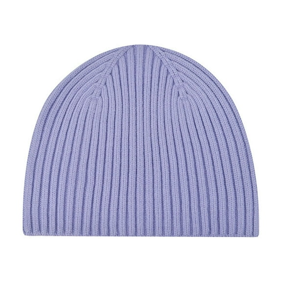 Winter Thick Solid Color Flipped Brim Knit Hat - Casual Warm Pull-On Head-Covering Versatile Cold Weather Cap for Adults,Winter Hats for Women ,Size:One Size