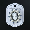 thumbnail image 6 of SIEYIO Fashion Pearl Lady Vintage Cameo Victorian Style Wedding Party Brooch Pin, 6 of 8