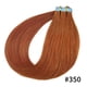 thumbnail image 3 of Extensiones de cabello con cinta adhesiva Veravicky Hair, cabello humano natural, interfaz pequeña de 4 x 0,8 cm, trama de piel Remy, 20 unidades, 16 a 24 pulgadas, para cabello fino, 3 of 5
