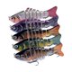 thumbnail image 3 of 5 Señuelos de Pesca Multiarticulados, Artificiales, para Agua Salada Y Dulce, Crankbaits, para Lubina Y Lucio., 3 of 9