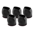 thumbnail image 2 of 5 Pcs Bouchon de Roue de Chaise en Caoutchouc Antidérapant Couvre-Pied de Meuble Embouts de Pied de Chaise Capuchon, 2 of 9