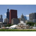 thumbnail image 2 of Chicago Skyline Wall Mural by Wallmonkeys Peel and Stick Graphic (24 in W x 18 in H) WM236599, 2 of 4