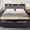 Full, variant on Kojooin Upholstered Platform Bed Frame with Storage Drawers – Headboard, Charging Station, Metal Slats, No Box Spring Required