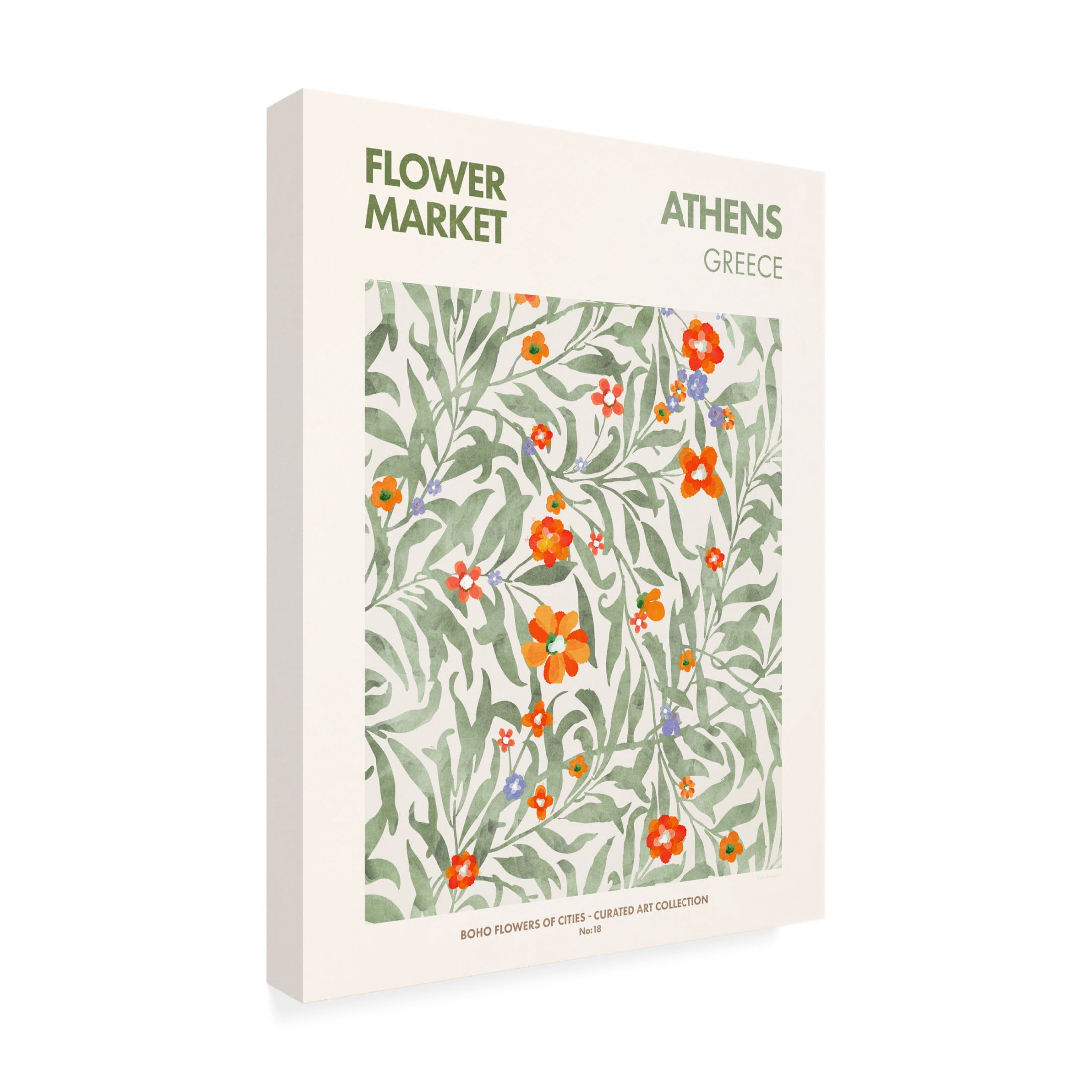 Trademark Fine Art Emel Tunaboylu Athens Canvas Wall Art