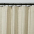 thumbnail image 4 of TWOPAGES Linen Room Darkening Lined Curtain for Living Room, Beige 50Wx84L Kyla Collection ( 1 Panel ), 4 of 8