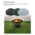 thumbnail image 3 of Cubierta impermeable Wosthever para hogueras de Patio Gris 85x40cm, 3 of 6