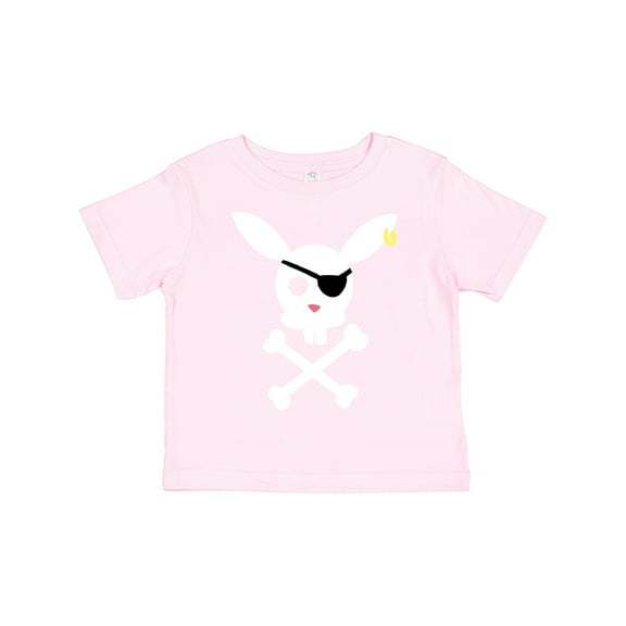 Inktastic Cute Easter Pirate Bunny with Eyepatch and Earring Boys or Girls Toddler T-Shirt