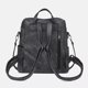 thumbnail image 3 of Guardurnaity Mochila impermeable de las mujeres de la PU para la escuela y los bolsos del bolso de hombro de las mujeres de la mochila del monedero Mochilas gris, 3 of 6