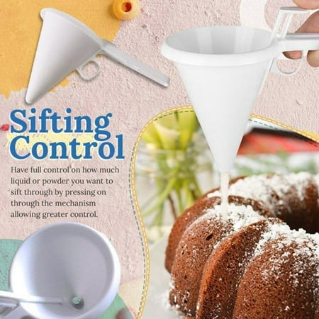 

Kitchen Butter Icing Batter Funnel Hand-held Cup Cake Chocolate Dispenser Baking Tool