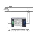 thumbnail image 3 of Voltímetro amperímetro digital CA 80-300v 0-100a Medidor de corriente de voltaje Volt Amp Pantalla Voltímetro Amperaje Multímetro 2 en 1 con transformador de corriente, 3 of 5