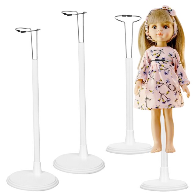 Soportes de exhibición de muñecas ajustables Gongxipen (4 piezas) para muñecas de 11 a 18 pulgadas