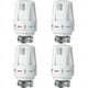 thumbnail image 1 of Msbd Cabezal De Radiador Termostático De 4 Piezas, Cabezal De Termostato De Radiador Trv M30 X 1.5, Válvula De Radiador Termostática, Válvulas De Radiador para El Hogar Y O, 1 of 5