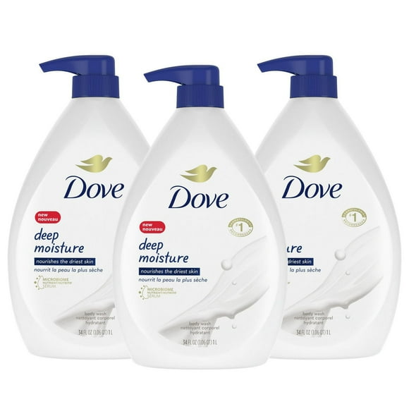Dove Deep Moisture Body Wash with Pump