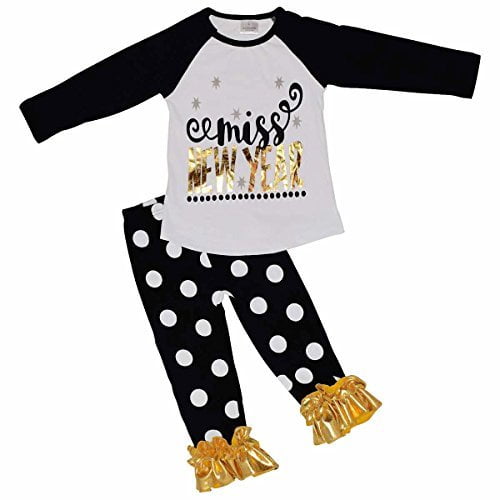 girls new years outfit