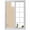 Brown, variant on Window Privacy Film Blue Ombre Stained Glass Window Film Decorative Sun Block Window Cover Farmhouse Stripes Modern Abstract Art Window Clings Static Adhesive Sticker for Bathroom 17.7"x39.3"