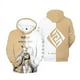 thumbnail image 4 of Game Genshin Impact Series Sudadera con capucha para hombre y mujer, talla europea, holgada, talla grande, 4 of 5