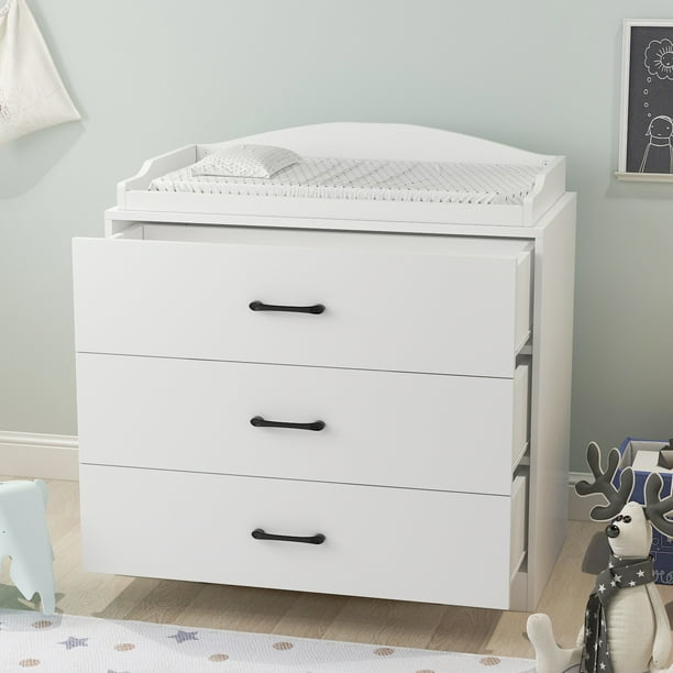 Drawer Baby Dresser With Changing Table, Land Of Nod Dresser Changing Table