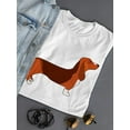 thumbnail image 3 of Dachshund Drawing T-Shirt Women -SPIdeals Designs, Female 5X-Large, 3 of 4