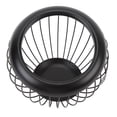 thumbnail image 3 of LAZIOEGR 100+ Capacity Iron Coffee Pod & Tea Organizer – Compact Wire Basket, Black, Space-Saving Design for Coffee Bar Counter, 3 of 12