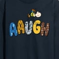 thumbnail image 3 of Peanuts - Aaugh Pattern Charlie Brown - Men's Long Sleeve T-Shirt, 3 of 6