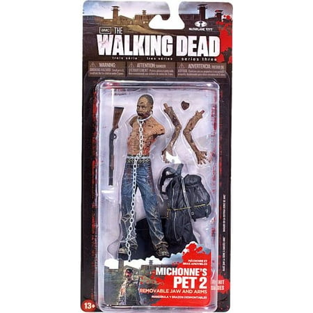 McFarlane Walking Dead Series 3 Michonne's Pet Zombie 2 Action