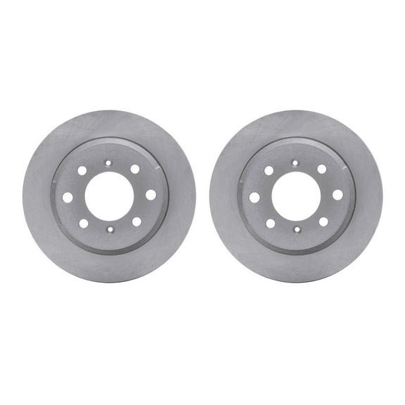 Dynamic Friction Company Rear Brake Rotors 6002-16000