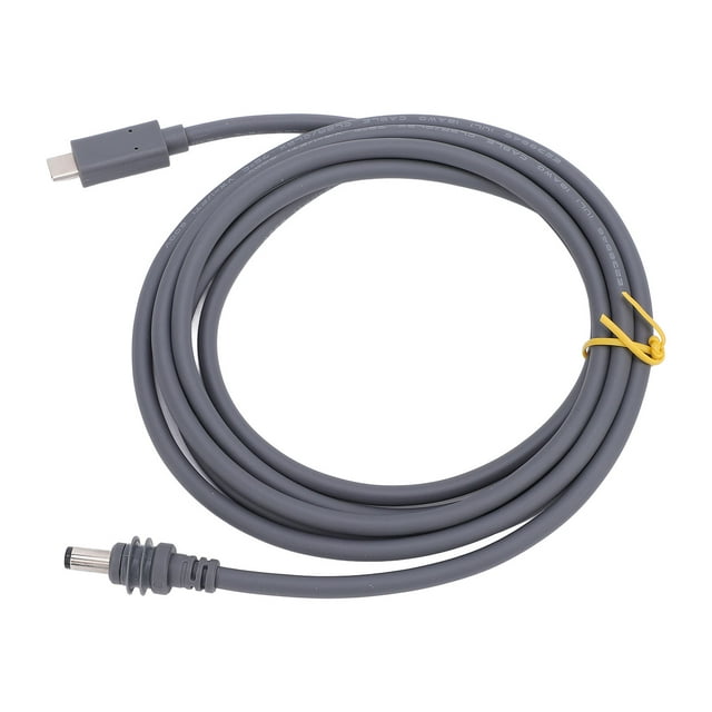 Cable De Alimentación USB C A CC, Cable De Carga De Alimentación USB C A CC Resistente Al Agua De Cobre Y Caucho De 7 Pies 2 M Para Cargador PD De 100 W Para Cajas De Altavoces