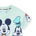 thumbnail image 4 of Disney Mickey Mouse French Terry Short Sleeve T-Shirt and Shorts (Boys), 2 Piece Set, Sizes 2T-7, 4 of 7