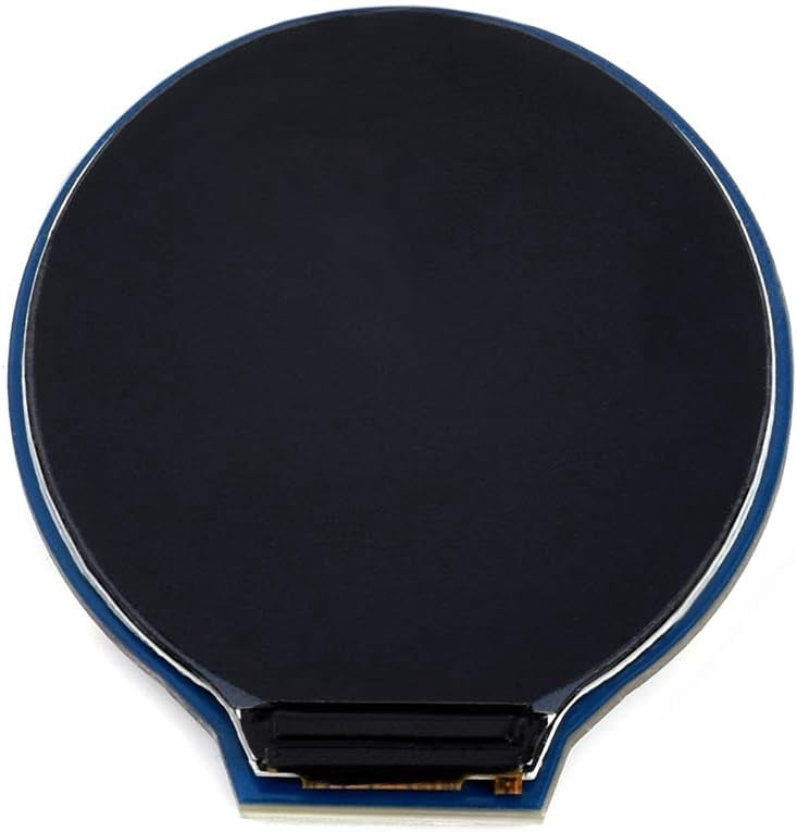 TOP1 1.28inch Round Display LCD Screen Module 240×240 Pixels SPI Communication RGB 65K Color Support /STM32 Board