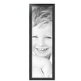thumbnail image 2 of ArtToFrames 11" x 37" Galleria Noir Picture Frame, 11x37 inch Black MDF Poster Frame (WOM-4083), 5 Pack, 2 of 7