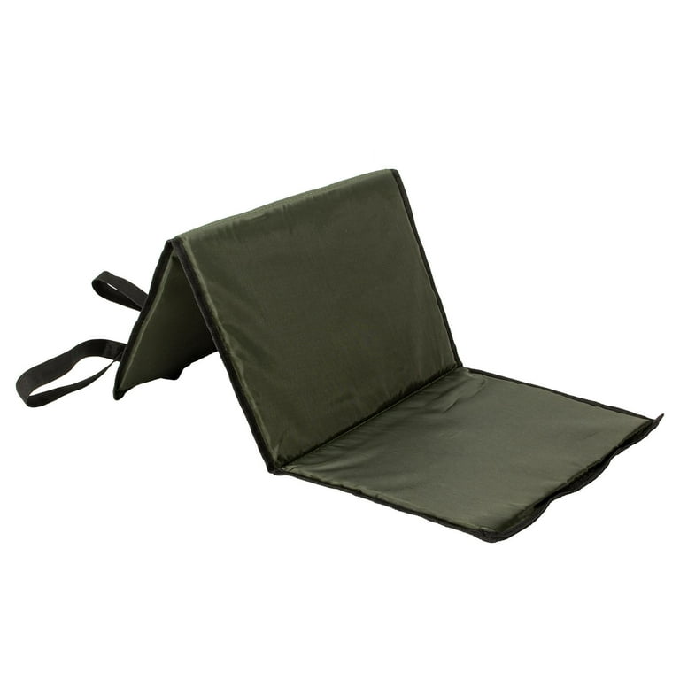 Portable Carp Fishing Unhooking Mat with Small Lure Box with Elastic Straps size, Size: 30cmx38cmx7cm, Green
